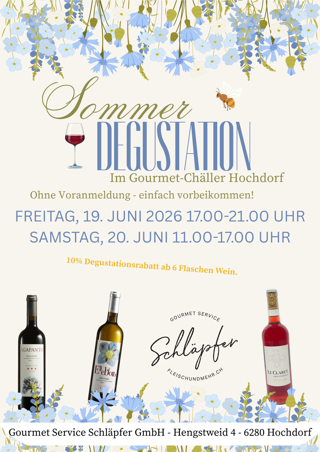 Sommerdegustation 19. & 20.06.2026