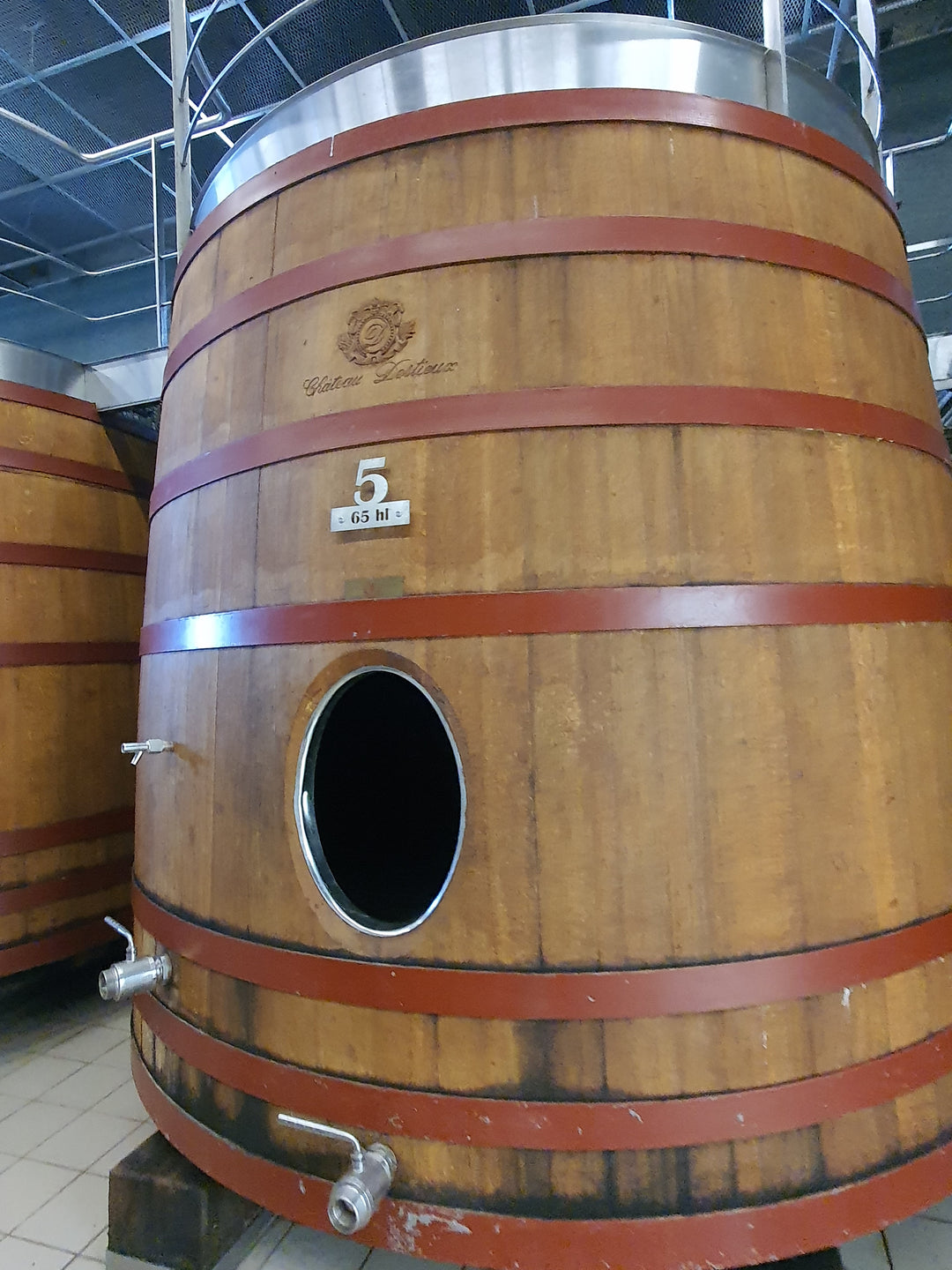 Holzfass Château Destieux – französische Eiche für den Ausbau der Grand Cru Classé-Weine aus Saint-Émilion.