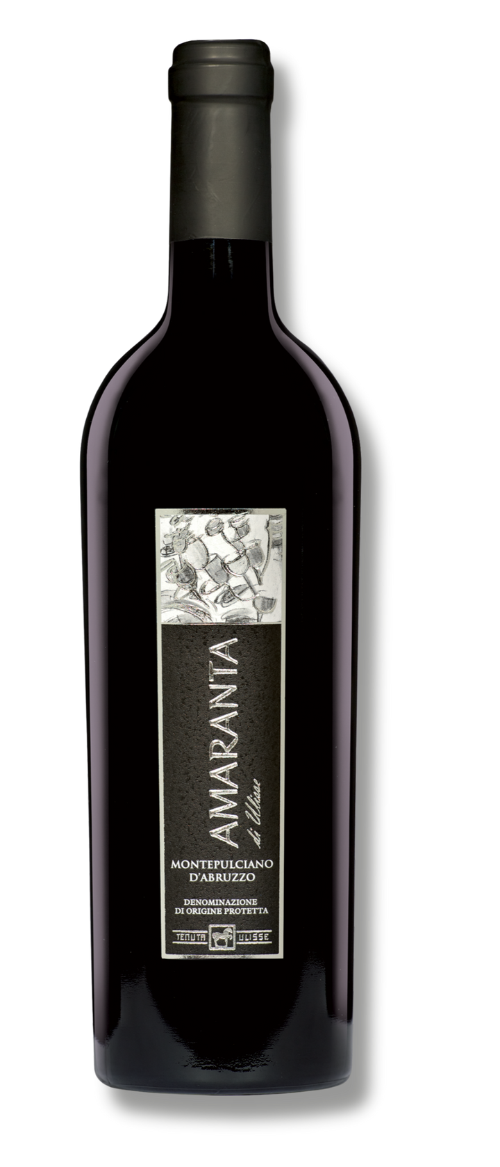 Tenuta Ulisse Amaranta Montepulciano d’Abruzzo – Rubinrote Flasche mit eleganter Barrique-Rotwein-Bezeichnung