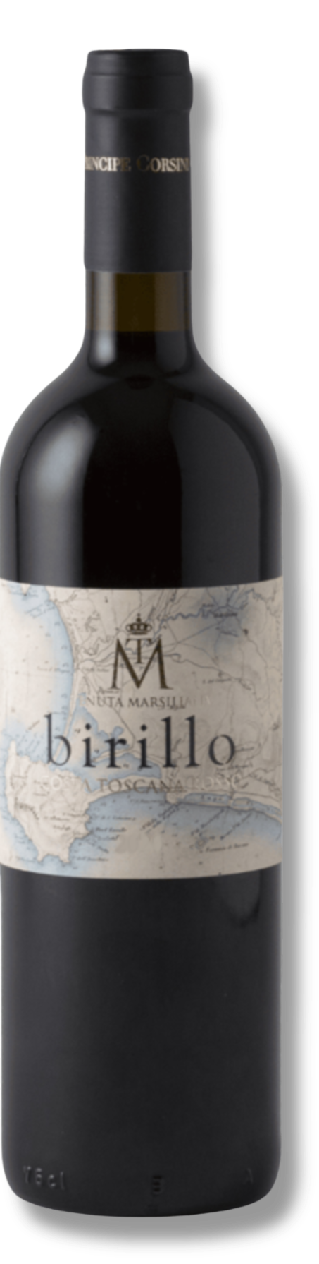 Flasche Tenuta Marsiliana Birillo 2020 Bio-Rotwein aus der Toskana - Maremma
