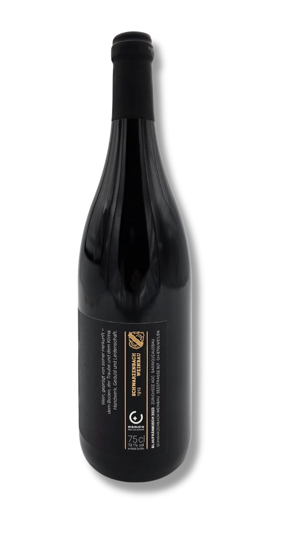 Rotwein Blaufränkisch 2023, im Barrique gereift, mit dunkler Beerenaromatik