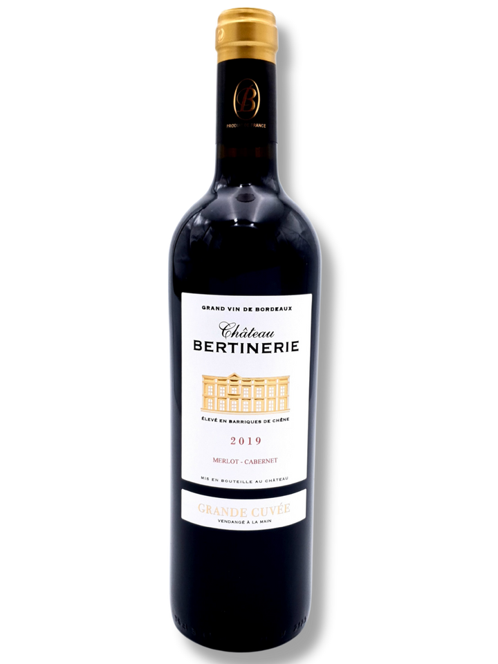 Flasche Château Bertinerie Grande Cuvée 2019 – Blaye Côtes de Bordeaux, Rotwein in 75cl