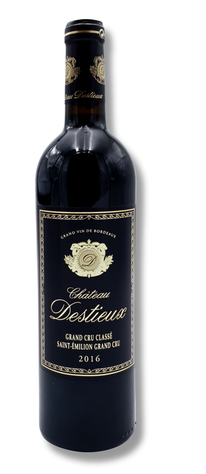 Flasche Château Destieux 2016 Grand Cru Classé Saint-Émilion – kraftvoller Bordeaux mit Eleganz und Tiefe