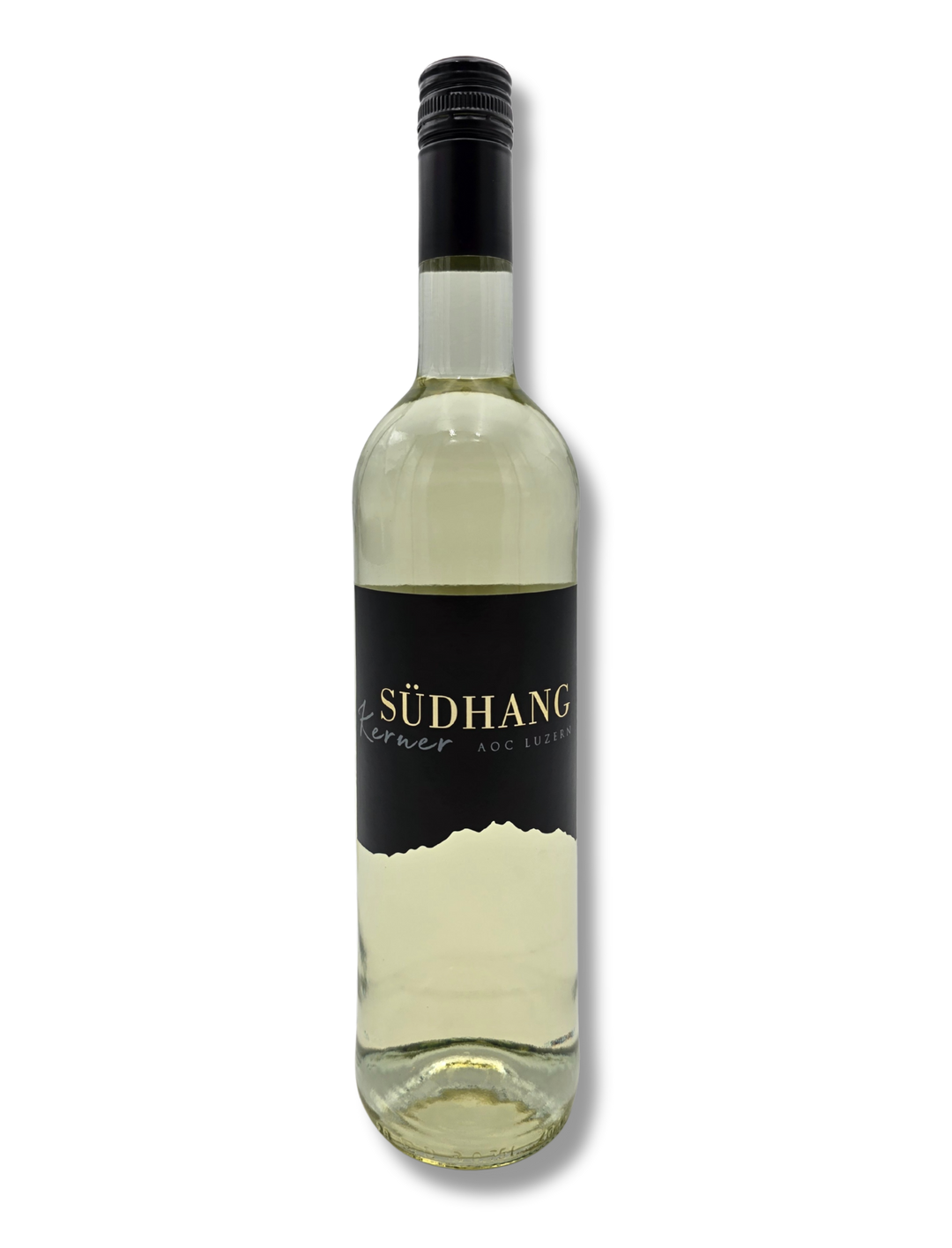 Flasche Kerner Südhang Eschenbach AOC Luzern – fruchtiger Schweizer Weißwein mit frischer Säure, 11.5% Vol., perfekt zu Raclette und jungem Käse.
