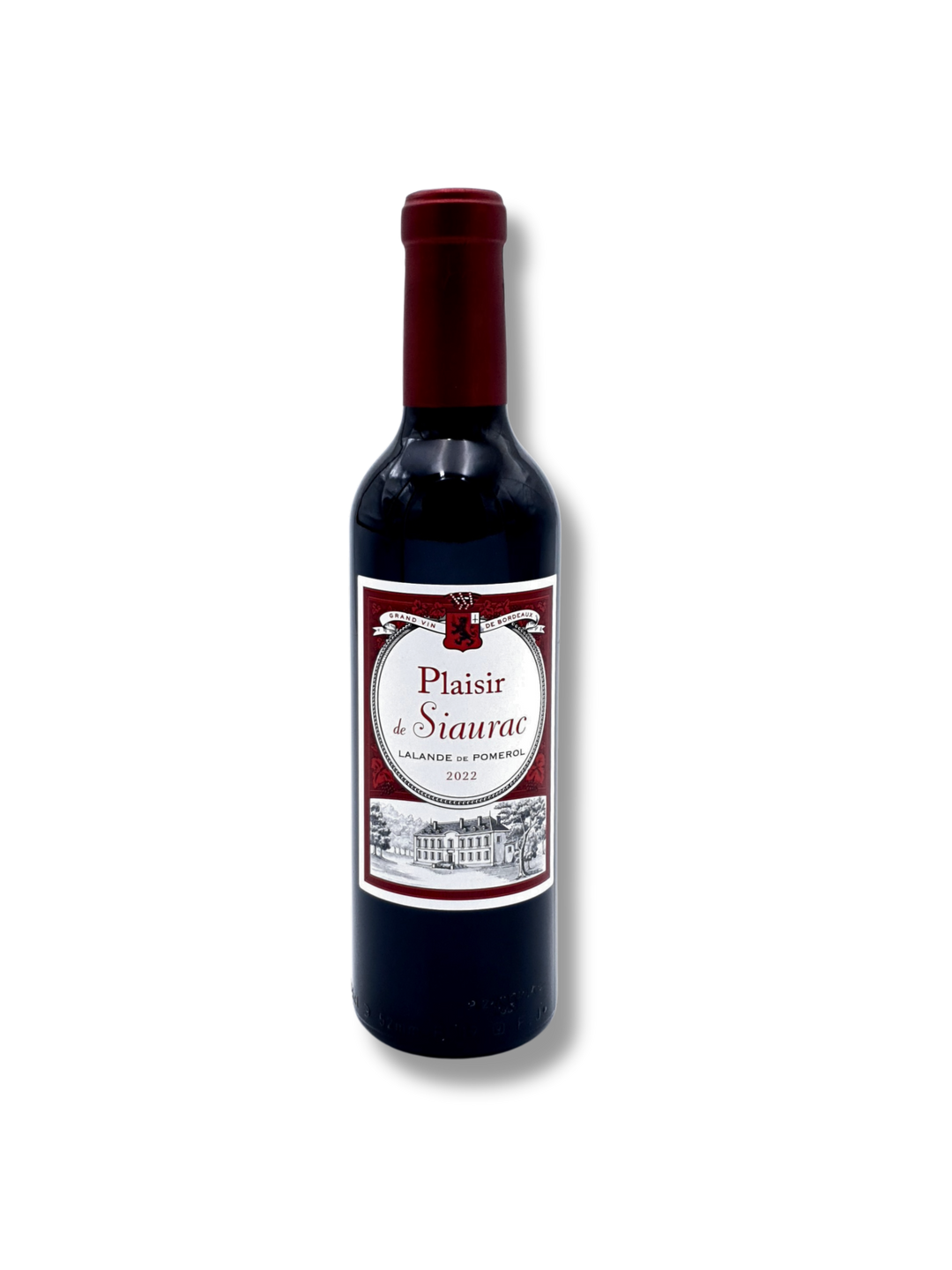 Cuvée Plaisir de Siaurac 2022 – Lalande-de-Pomerol Bordeaux Rotwein, fruchtig und rund in der 37.5cl Kleinformat Flasche