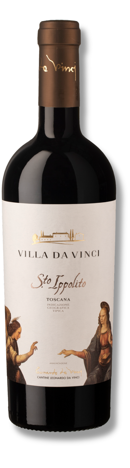 Leonardo da Vinci Rosso Toscana IGT Sant’Ippolito 2022 – vollmundiger toskanischer Rotwein mit Aromen von Brombeere, Kakao & Vanille