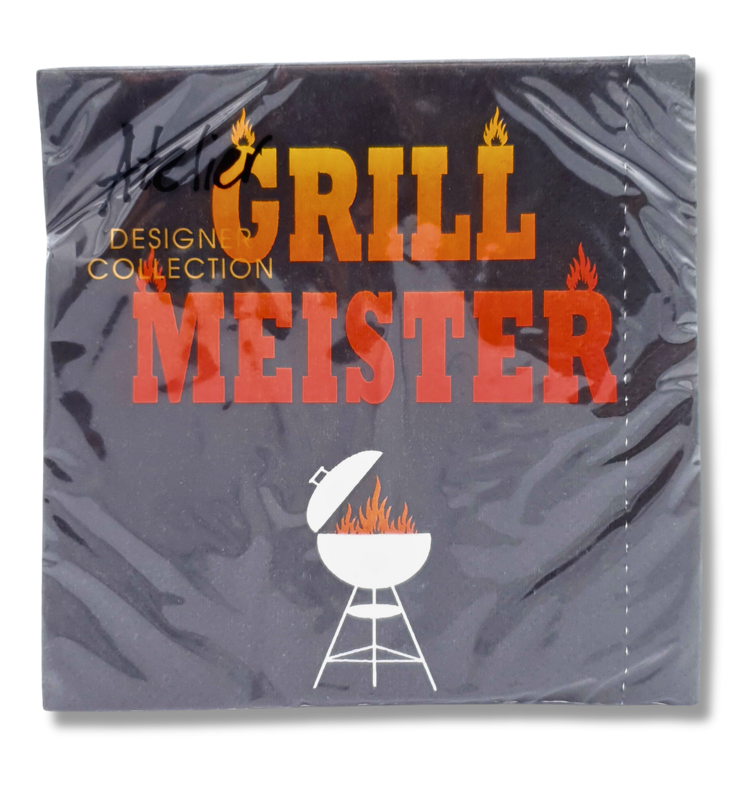 Grillmeister-Servietten für BBQ und Sommerpartys, 20 Stück