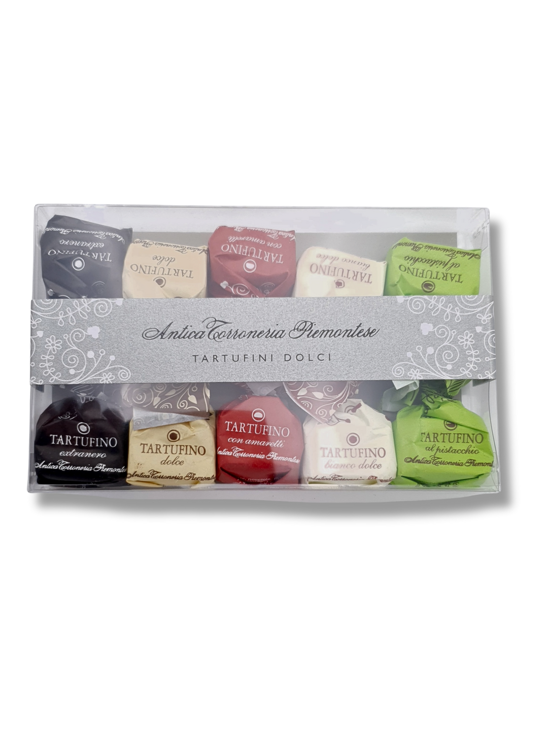 Tartufini assortiert 7g – Golosità Blister mit italienischen Mini-Pralinen - etikett
